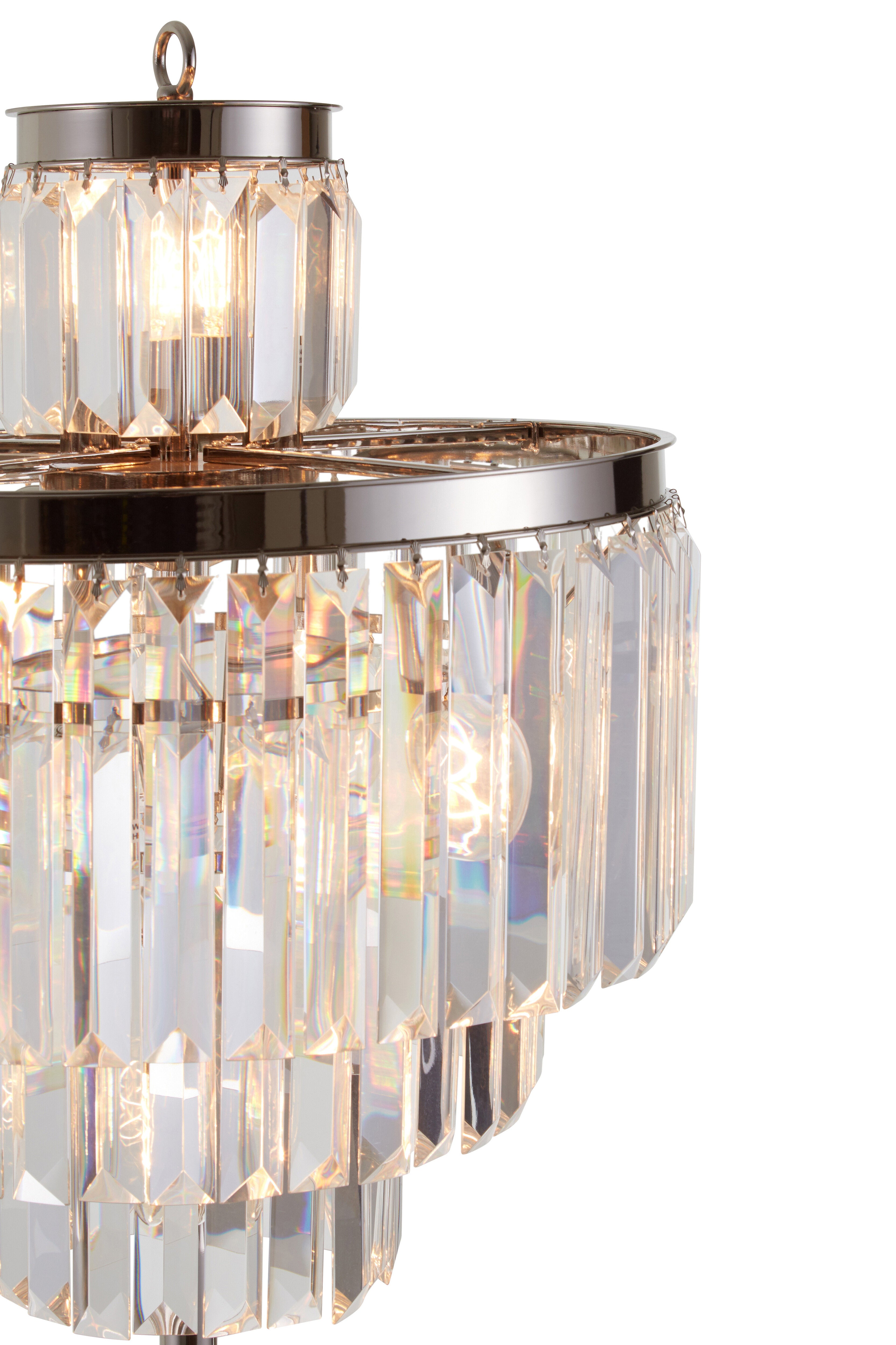 Candace Townhouse 10 Bulbs Floor Lamp